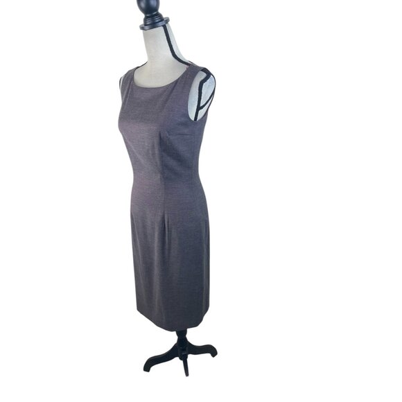 Boss Hugo Boss Sleeveless Wool Blend Sheath Dress Office Career 2 - Picture 3 of 10